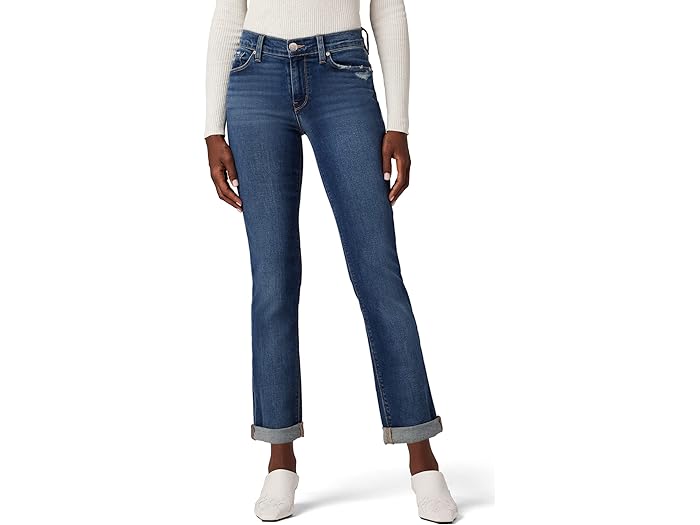 (取寄) ハドソン ジーンズ レディース ニコ ミッドライズ ストレート アンクル (w/ ロールド ヘム) イン エレメンタル Hudson Jeans women Nico Mid-Rise Straight Ankle (w/ Rolled Hem) in Elemental Elemental