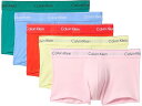 (取寄) カルバンクライン アンダーウェア メンズ プライド コットン ストレッチ 5-パック ロウ ライズ トランク Calvin Klein Underwe...