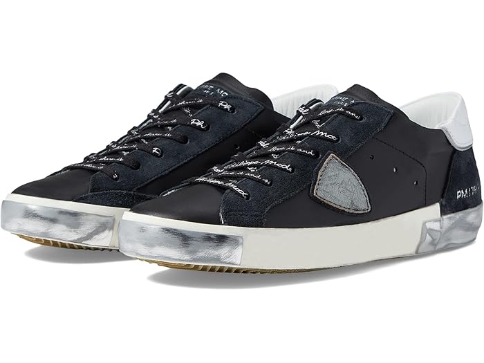 () եå ǥ ǥ PRSX  ˡ Philippe Model women PRSX Low Sneaker Foxy Lamine'/Noir Argent