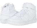 (取寄) ナイキ キッズ ボーイズ コート ボロー ミッド 2 (リトル キッド) Nike Kids boys Court Borough Mid 2 (Little Kid) White/White/White(4)