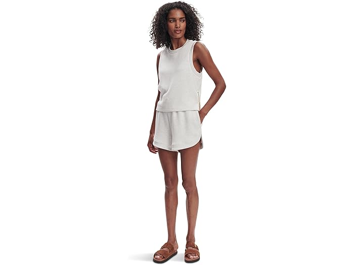 () С꡼ ǥ  å  Varley women Shea Crop Tank Ivory Marl
