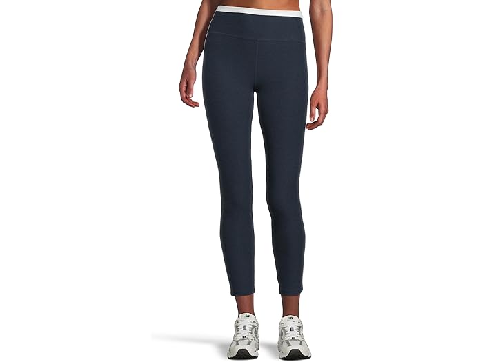 楽天スウィートラグ（取寄） ビヨンドヨガ レディース スペースダイ トロフィー ハイ ウェスト ミディ レギングス Beyond Yoga women Spacedye Trophy High Waisted Midi Leggings Nocturnal Navy/Cloud White