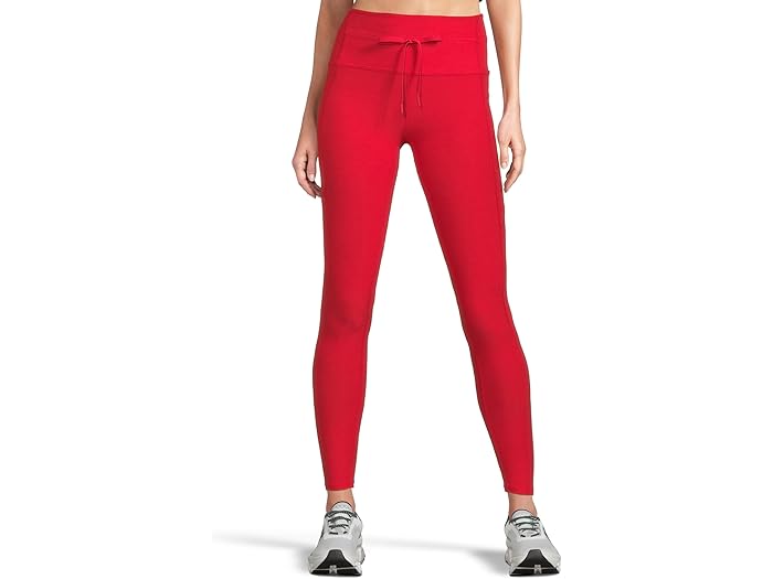楽天スウィートラグ（取寄） ビヨンドヨガ レディース スペースダイ ザ ゴー ポケット ミディ レギングス Beyond Yoga women Spacedye The Go Pocket Midi Leggings Candy Apple Red Heather