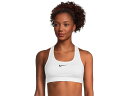 (取寄) ナイキ レディース スウォッシュ ミディアム サポート ブラ Nike women Swoosh Medium Support Bra White/Stone Mauve/Black(4)