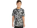 (取寄) アディダス キッズ ボーイズ AOP ペブル カモ Ss ティー(トドラー/リトル キッド/ビッグ キッド) adidas Kids boys AOP Pebble Camo SS Tee(Toddler/Little Kid/Big Kid) Black(4)