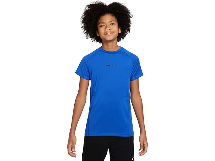 楽天スウィートラグ（取寄） ナイキ キッズ ボーイズ ドライ-フィット ショート スリーブ トップス （リトル キッド/ビッグ キッド） Nike Kids boys Dri-FIT Short Sleeve Tops （Little Kid/Big Kid） Game Royal/Black