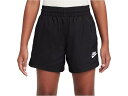 (取寄) ナイキ キッズ キッズ クラブ ウーブン ショーツ 4.5 (リトル キッズ/ビッグ キッズ) Nike Kids kids Club Woven Shorts 4.5" (Little Kids/Big Kids) Black/White