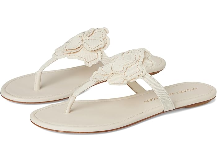 (取寄) スチュアート ワイツマン レディース リオ Tストラップ サンダル Stuart Weitzman women Rio T-strap Sandals Linen