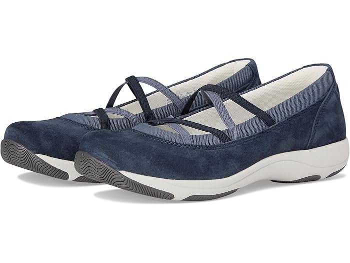 () 󥹥 ǥ ϡѡ Dansko women Harper Navy Suede