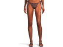 (取寄) ベッカ レディース カラー プレイ クローシェ デミ タイ サイド ベーシック ボトム BECCA women Color Play Crochet Demi Tie Side Basic Bottom Aubergine