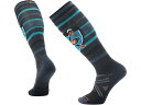 (取寄) スマートウール メンズ スキー フル クッション アルパイン エッジ オーバー ザ カーフ ソックス Smartwool men Ski Full Cushion Alpine Edge Over The Calf Socks Charcoal