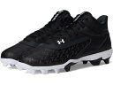 (取寄) アンダーアーマー メンズ リードオフ ミッド 3.0 ベースボール クリート Under Armour men Leadoff Mid 3.0 Baseball Cleat Black/Black/White