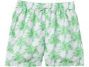 (取寄) ジャニー アンド ジャック ボーイズ プリンテッド スイム ショーツ (トドラー/リトル キッズ/ビッグ キッズ) Janie and Jack boys Printed Swim Shorts (Toddler/Little Kids/Big Kids) Palm