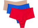 (取寄) ハンキー パンキー レディース ブリーズ ハイ-ライズ トング 3-パック Hanky Panky women Breathe Hi-Rise Tho...