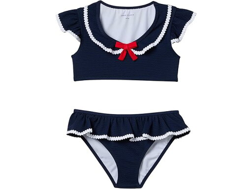 (取寄) ジャニー アンド ジャック ガールズ リック ラック トゥー ピース スイム (トドラー/リトル キッズ/ビッグ キッズ) Janie and Jack girls Ric Rac Two Piece Swim (Toddler/Little Kids/Big Kids) Navy Blue (取寄) ジャニー アンド ジャック ガールズ リック ラック トゥー ピース スイム (トドラー/リトル キッズ/ビッグ キッズ) Janie and Jack girls Ric Rac Two Piece Swim (Toddler/Little Kids/Big Kids) Navy Blue