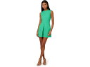 (取寄) アドリアナ パぺル レディース ペプラム ロンパー Adrianna Papell women Peplum Romper Flora Green