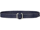 (取寄) ローレン ラルフローレン レディース ウーブン デニム ベルト Lauren Ralph Lauren women Slide-Buckle Woven Denim Belt Denim