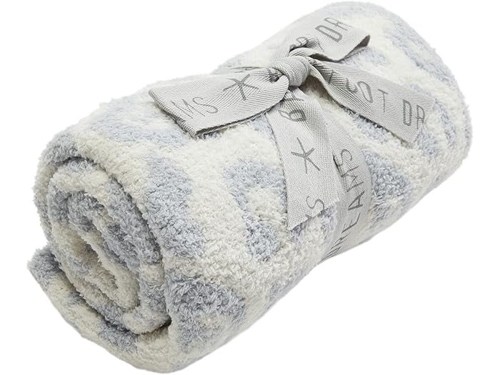 (取寄) ベアフットドリームス キッズ キッズ コージシック ベアフット イン ザ ワイルド ブランケット (インファント) Barefoot Dreams Kids kids CozyChic Barefoot in the Wild Blanket (Infant) Ocean/Cream