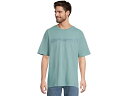 (取寄) カーハート メンズ ルーズ フィット ヘビーウェイト ショートスリーブ ロゴ グラフィック T-シャツ Carhartt men Loose Fit Heavyweight Short-Sleeve Logo Graphic T-Shirt Summer Blue Heather