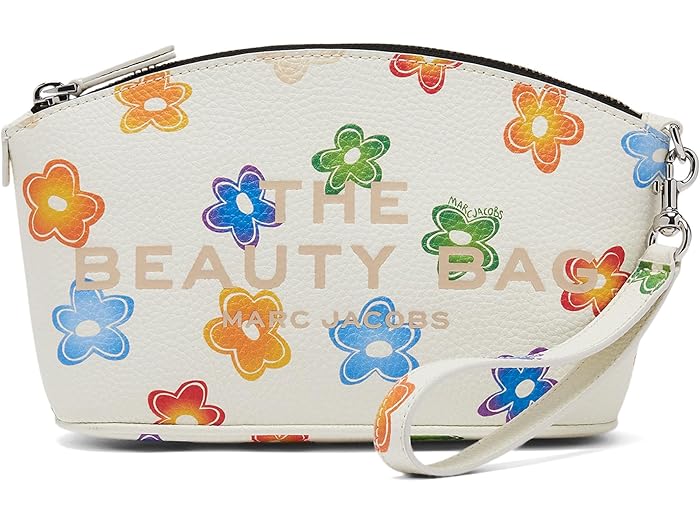 (取寄) マークジェイコブス レディース ザ ワイルド デイジー レザー ビューティ バッグ Marc Jacobs women The Wild Daisy Leather Beauty Bag White Multi