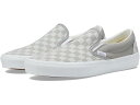 (取寄) バンズ クラシック スリップ オン チェッカーボード Vans Classic Slip On Checkerboard Canvas Block G...