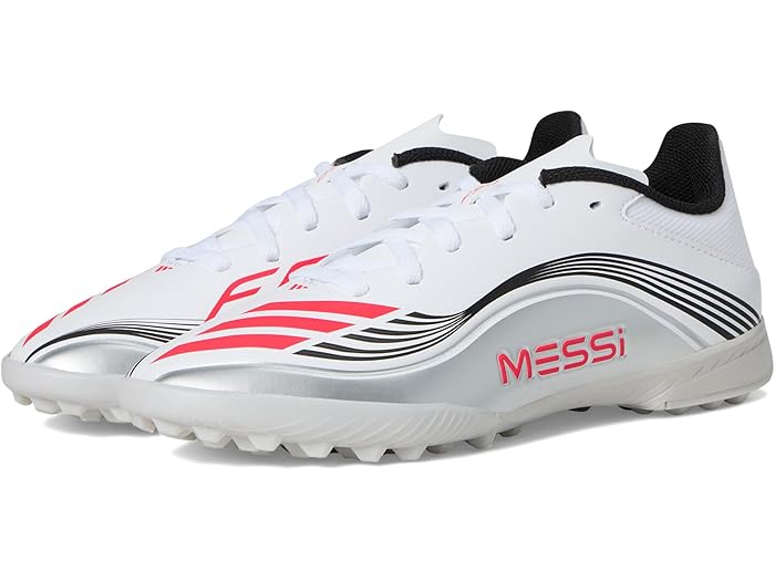 (取寄) アディダス キッズ キッズ メッシ リーグ ターフ クリーツ (リトル キッド/ビッグ キッド) adidas Kids kids F50 Messi League Turf Cleats (Little Kid/Big Kid) White/Lucid Red/Silver Metallic