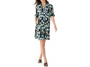 (取寄) ニックゾー レディース サークル シークェンス デボン ドレス NIC+ZOE women Circle Sequence Devon Dress Aqua Multi