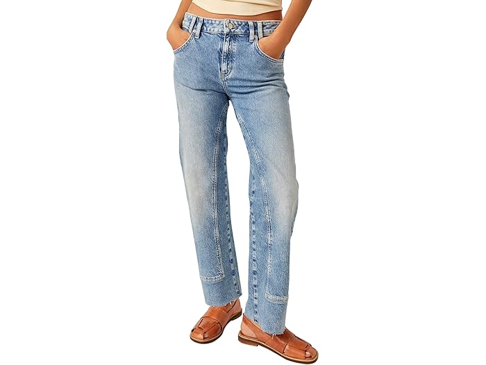 (取寄) フリーピープル レディース リスク テイカー ハイライズ ストレート Free People women Risk Taker High-Rise Straight Mantra