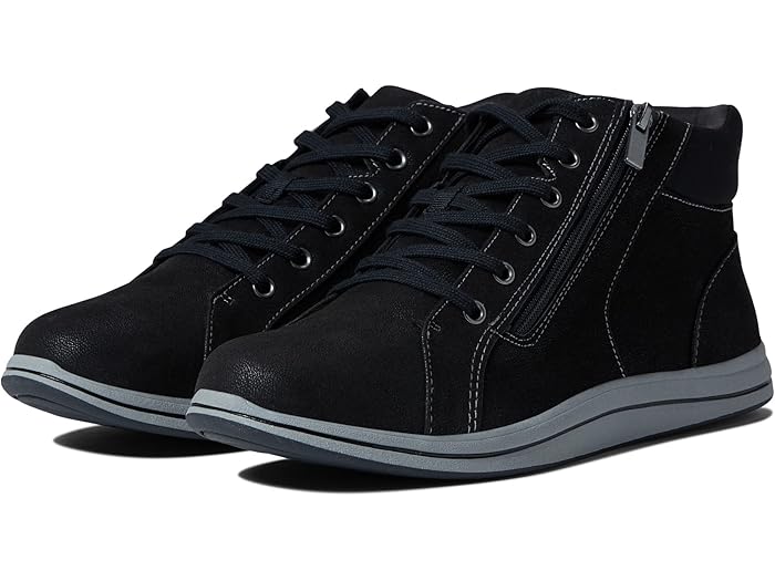 () 顼 ǥ ֥꡼ 饤 Clarks women Breeze Glide Black Synthetic