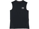 (取寄) アンダーアーマー キッズ ボーイズ ヒートギア アーマー スリーブレス (ビッグ キッズ) Under Armour Kids boys HeatGear Armour Sleeveless (Big Kids) Black/White