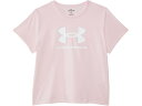 (取寄) アンダーアーマー キッズ ガールズ ビッグ ロゴ ショート スリーブ T-シャツ (ビッグ キッド) Under Armour Kids girls Big Logo Short Sleeve T-Shirt (Big Kid) Prime Pink/White/White