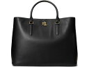 (取寄) ローレン ラルフローレン レディース レザー ラージ マーシー サッチェル Lauren Ralph Lauren women Leather Large Marcy Satchel Black