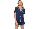 (取寄) エバージェイ レディース フリーダ リラックスド-フィット ショーツ Pj セット Eberjey women Frida Relaxed Short...