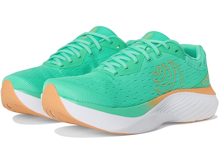 () ȥ å ǥ ȥ⥹ Topo Athletic women Atmos Green/Orange