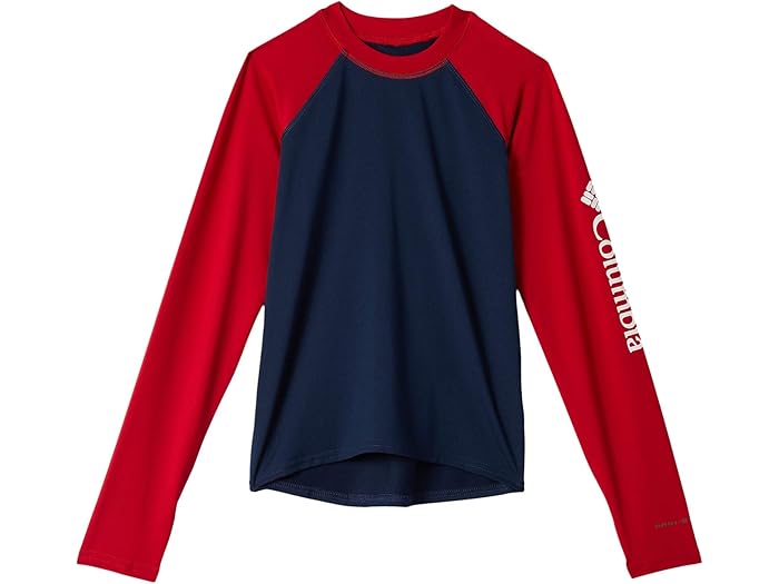 ■商品詳細■ブランドColumbia Kids コロンビア キッズ■商品名Columbia Kids Sandy Shores Long Sleeve Sunguard (Little Kids/Big Kids)サンディー ショアーズ ロング スリーブ サンガード (リトル キッズ/ビッグ キッズ)■商品状態新品未使用・並行輸入品■色Collegiate Navy/Mountain Red■詳細小さな冒険家は、軽量のColumbiaKidsSandyShores長袖サンガードでかさばることなく太陽の光を楽しむことができます。水に優しいパフォーマンスシャツは、通気性のあるOmni-Wick仕上げと保護用のOmni-ShadeUPF50コーティングが特徴です。-ラウンドネックライン、ラグランロングスリーブ、サムホールカフス、ストレートヘムで構成されたプルオーバーシャツ。-素材:ポリエステル/エラスタン-洗濯:洗濯機洗い/タンブラー乾燥-製品の測定はサイズLG (14-16 Big Kids)を使用。サイズによって採寸が異なる場合がありますのでご注意下さい-寸法:長さ:60.96cm■備考(取寄) コロンビア キッズ キッズ サンディー ショアーズ ロング スリーブ サンガード (リトル キッズ/ビッグ キッズ) Columbia Kids kids Sandy Shores Long Sleeve Sunguard (Little Kids/Big Kids) Collegiate Navy/Mountain RedColumbia Kids コロンビア キッズ キッズ アウター ウェア ジャケット ベビー 幼児 キッズ ジュニア ブランド カジュアル zp-9330291and more...