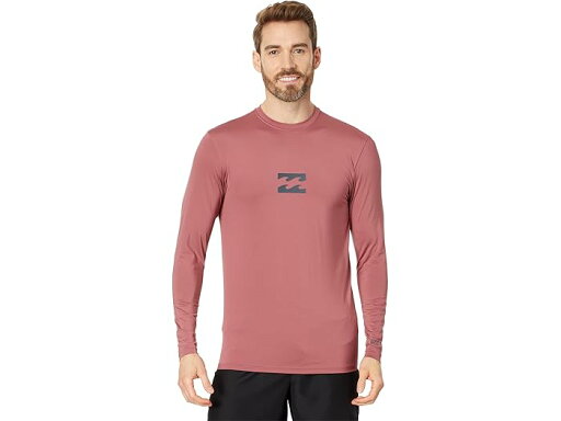 (取寄) ビラボン メンズ オール デイ ウェーブ ルーズ フィット ロング スリーブ ラッシュガード Billabong men All Day Wave Loose Fit Long Sleeve Rashguard Rose Dust (取寄) ビラボン メンズ オール デイ ウェーブ ルーズ フィット ロング スリーブ ラッシュガード Billabong men All Day Wave Loose Fit Long Sleeve Rashguard Rose Dust