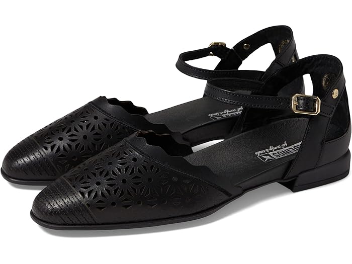 () ԥΥ ǥ ٥˥å W6Q-4799 PIKOLINOS women Benissa W6Q-4799 Black