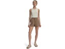 (取寄) バーリー レディース ミッド ライズ ショーツ Varley women Esmond Mid Rise Shorts Taupe Stone(4)
