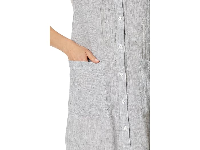 (取寄) アイリーン フィッシャー レディース クラシック カラー ドレス Eileen Fisher women Classic Collar Dress White Black