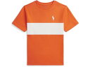 (取寄) ラルフローレン キッズ ボーイズ ビッグ ポニー コットン ジャージ ティー (ビッグ キッド) Polo Ralph Lauren Kids boys Big Pony Cotton Jersey Tee (Big Kid) Moon Orange