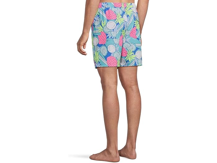(取寄) ヴィンヤードヴァインズ メンズ 7 プリンテッド チャッピー トランクス Vineyard Vines men 7" Printed Chappy Trunks Surfchappy Tide Blue