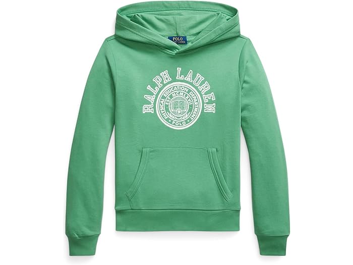 (取寄) ラルフローレン キッズ ボーイズ ロゴ フレンチ テリー ブーディ (ビッグ キッド) Polo Ralph Lauren Kids boys Logo French Terry Hoodie (Big Kid) Raft Green