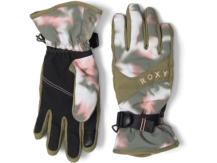 ()  ǥ åƥ  Roxy women Jetty Gloves Deep Lichen Green ...