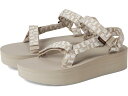 (取寄) テバ レディース フラットフォーム Teva women Flatform Glisten Simply Taupe