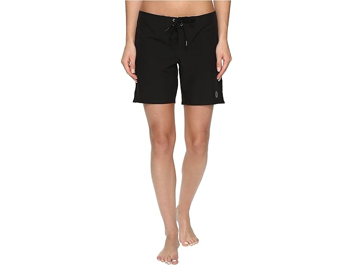 (取寄) ロキシー レディース トゥ ダイ 7 ボードショーツ Roxy women To Dye 7" Boardshort True Black