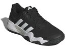 (取寄) アディダス メンズ ソールマッチ コントロール 2 テニス シューズ adidas men SoleMatch Control 2 Tennis Shoes Black/White/Silver Metallic