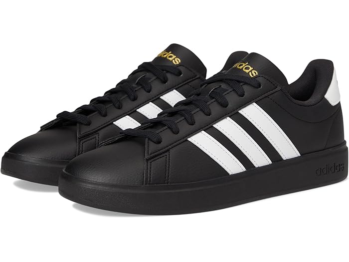 (取寄) アディダス レディース グランド コート 2.0 adidas women Grand Court 2.0 Black/White/Gold Meta...