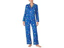 (取寄) ケイトスペード レディース ロング スリーブ コージー ジャージ ノッチ カラー Pj セット Kate Spade New York women Long Sleeve Cozy Jersey Notch Collar PJ Set Nutcracker Ballet