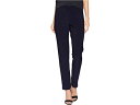 (取寄) クレイジー ラリー レディース マイクロファイバー ロング スキニー ドレス パンツ Krazy Larry women Microfiber Long Skinny Dress Pants Navy