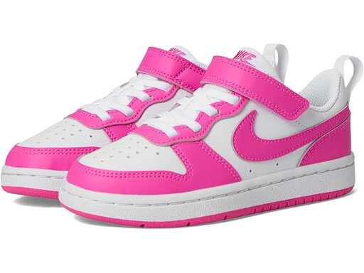 (取寄) ナイキ キッズ キッズ コート ボロー ロウ リクラフト (リトル キッド) Nike Kids kids Court Borough Low Recraft (Little Kid) White/Laser Fuchsia (取寄) ナイキ キッズ キッズ コート ボロー ロウ リクラフト (リトル キッド) Nike Kids kids Court Borough Low Recraft (Little Kid) White/Laser Fuchsia
